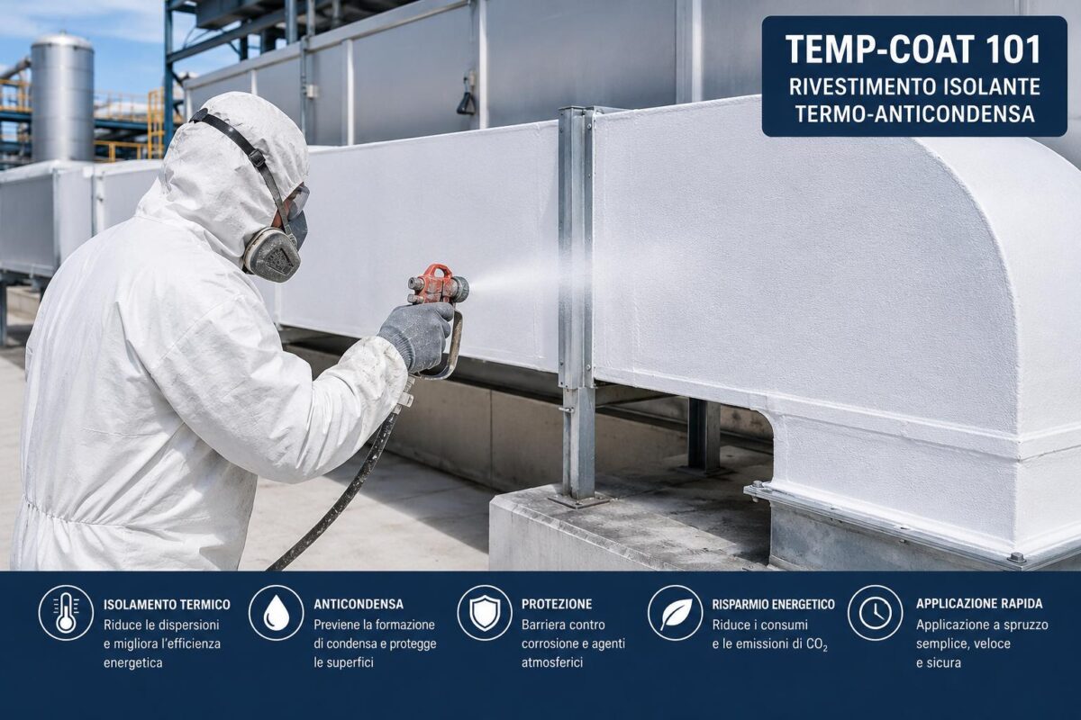 Come si applica TEMP COAT 101, guida all'applicazione