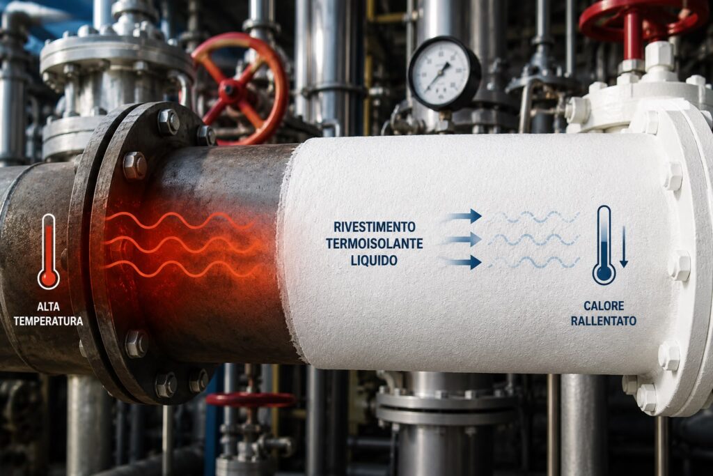 Rivestimento isolante liquido per applicazioni industriali